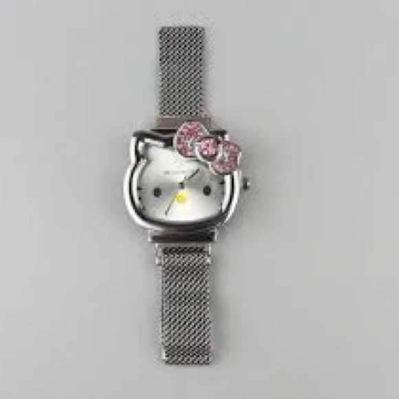 Hello Kitty Silver and Pink  with Iconic Design - Picture 2 of 4